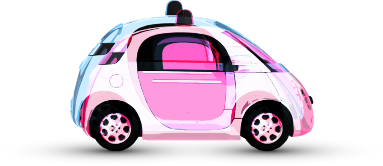 Self-Driving Society Car Self-Driving Society Car